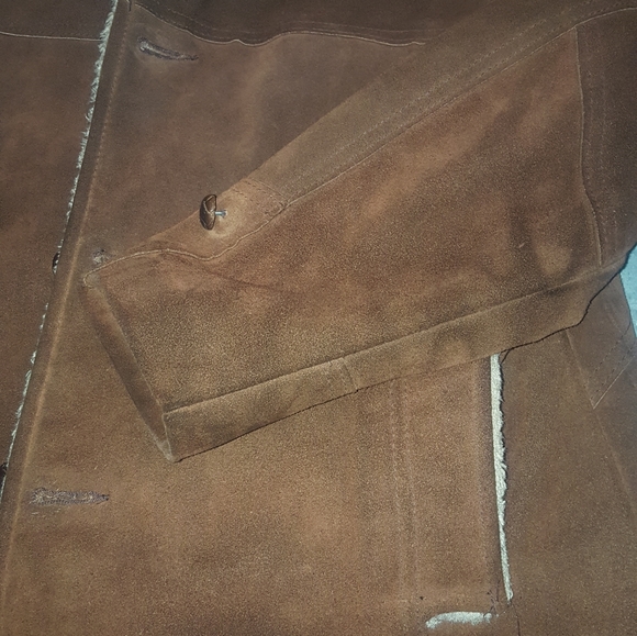 Vintage Montgomery Wards cowhide leather jacket! - Picture 7 of 8